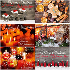 Edition Colibri Christmas postcards 24 pieces different motifs - Colorful mix of nostalgia, funny Christmas postcards, winter landscape postcards