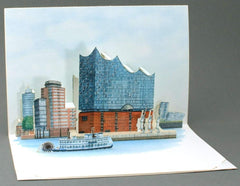 ELBPHILHARMONIE Pop-Up-Karte